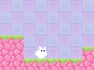 Looping animation where a bunny faces left, then jumps, then faces right, then jumps, then repeats this cycle.